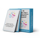 55 kérdés, hogy a gyerekek szívesen beszéljenek magukról, joc de societate în limba maghiară