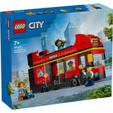 LEGO City Autobuz turistic rosu cu etaj 60407, 384 piese