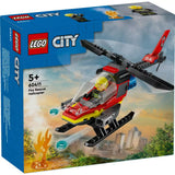 LEGO City Tűzoltó mentőhelikopter 60411 85 darabos