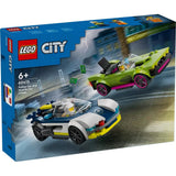 LEGO City Rendőrautó és sportkocsi hajsza 60415 213 darabos