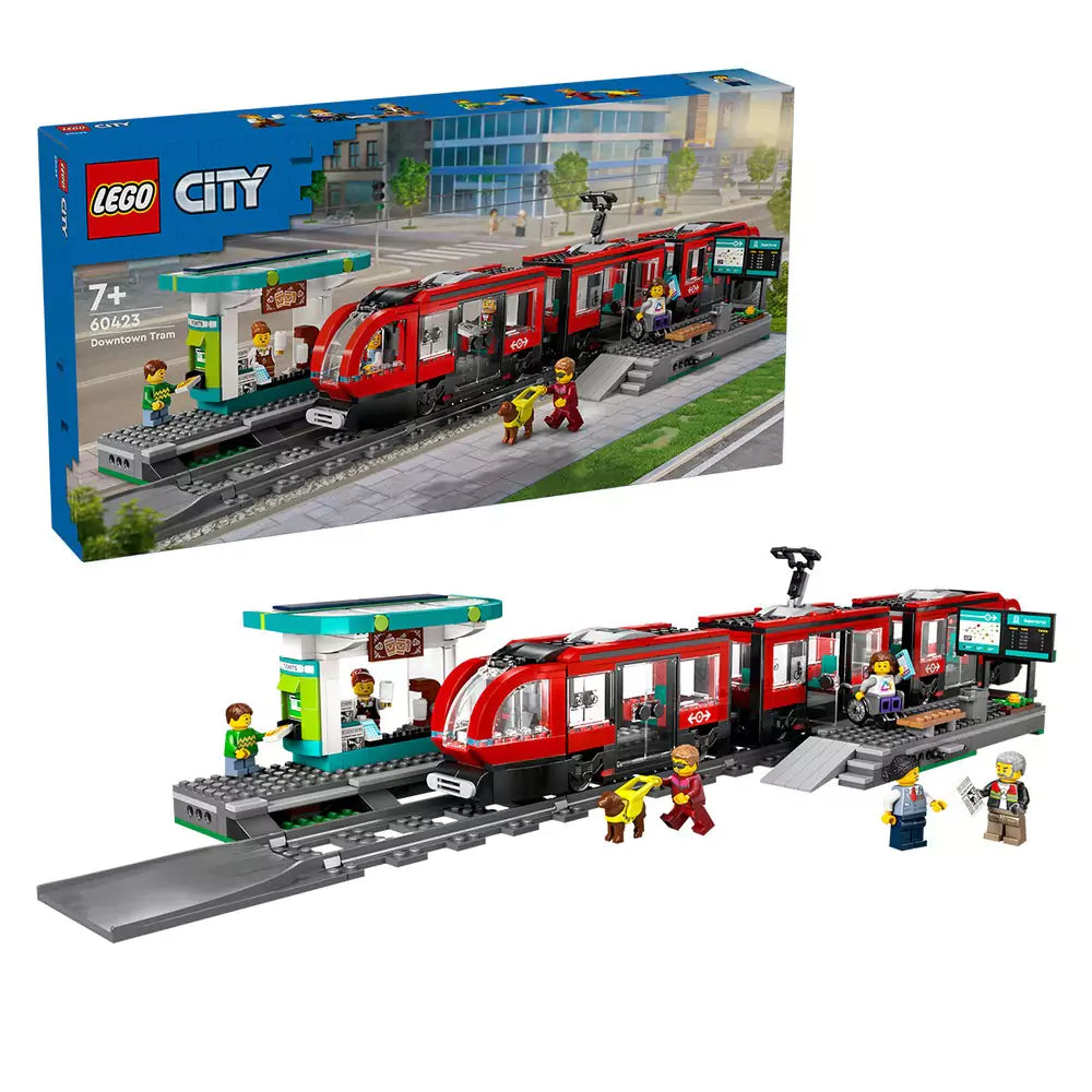 LEGO City Belvárosi villamos és megálló 60423