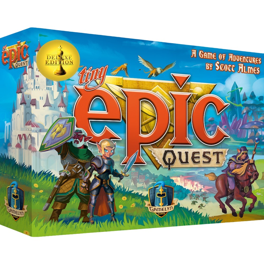 Tiny Epic Quest Deluxe Edition angol nyelvű társasjáték