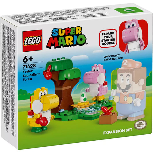 LEGO Super Mario Yoshi tojglisztikus erdeje kiegészítő szett 71428