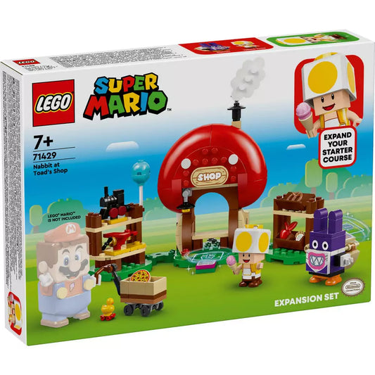 LEGO Super Mario Nabbit Toad boltjánál kiegészítő szett 71429