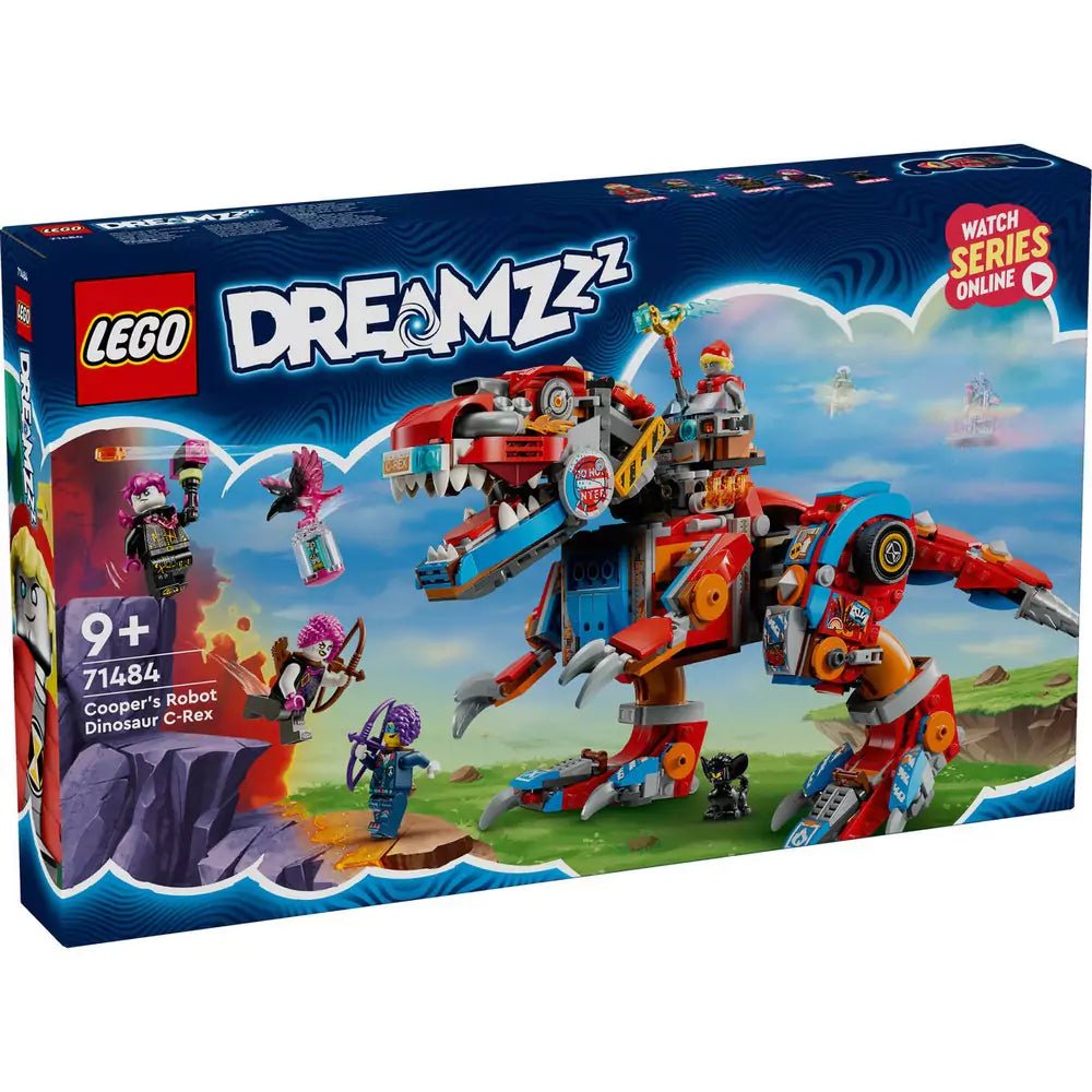 LEGO DREAMZzz Cooper C-Rex robotdinoszaurusza 71484 917 darabos