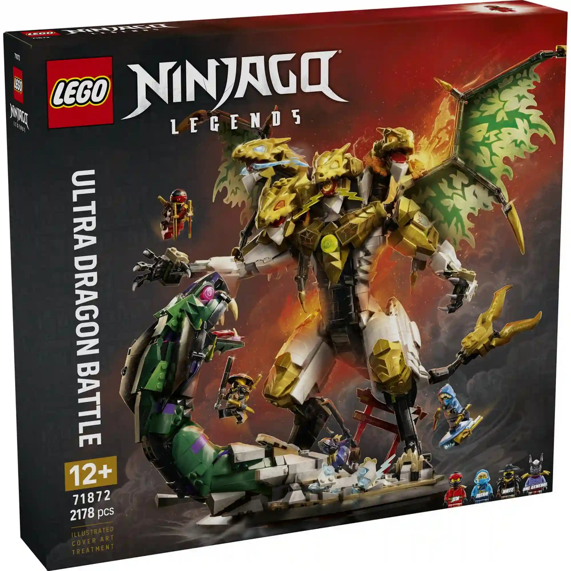 LEGO NINJAGO: Ultra sárkánycsata 71872, 2178 darabos