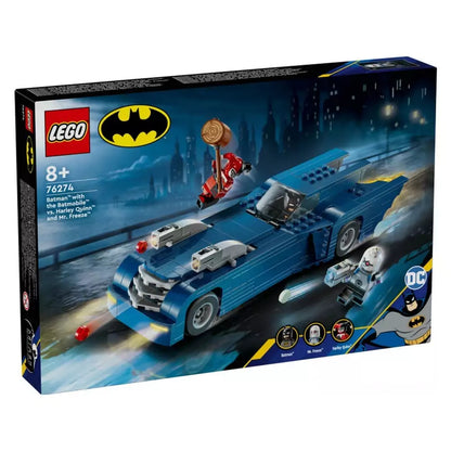 LEGO DC Super Heroes Batman™ és a Batmobile™ vs. Harley Quinn™ és Mr. Freeze™ 76274 doboza