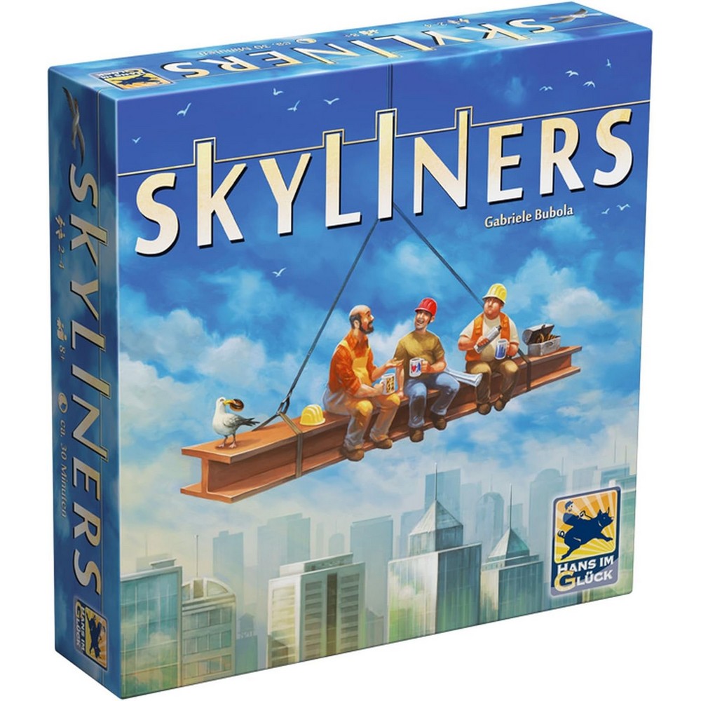 Skyliners német nyelvű társasjáték  doboz elolap