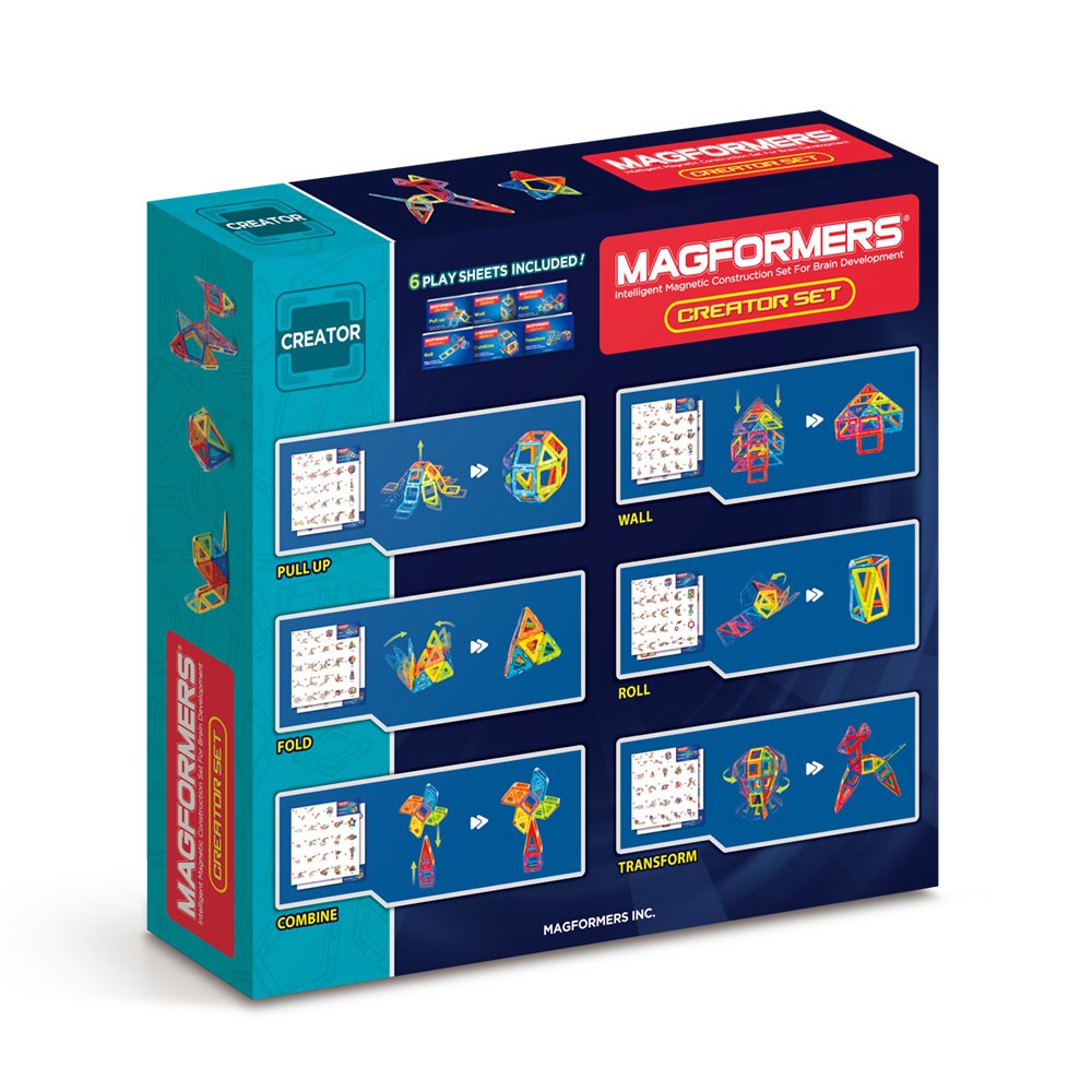 Magformers Creator Set - 60 darabos készlet