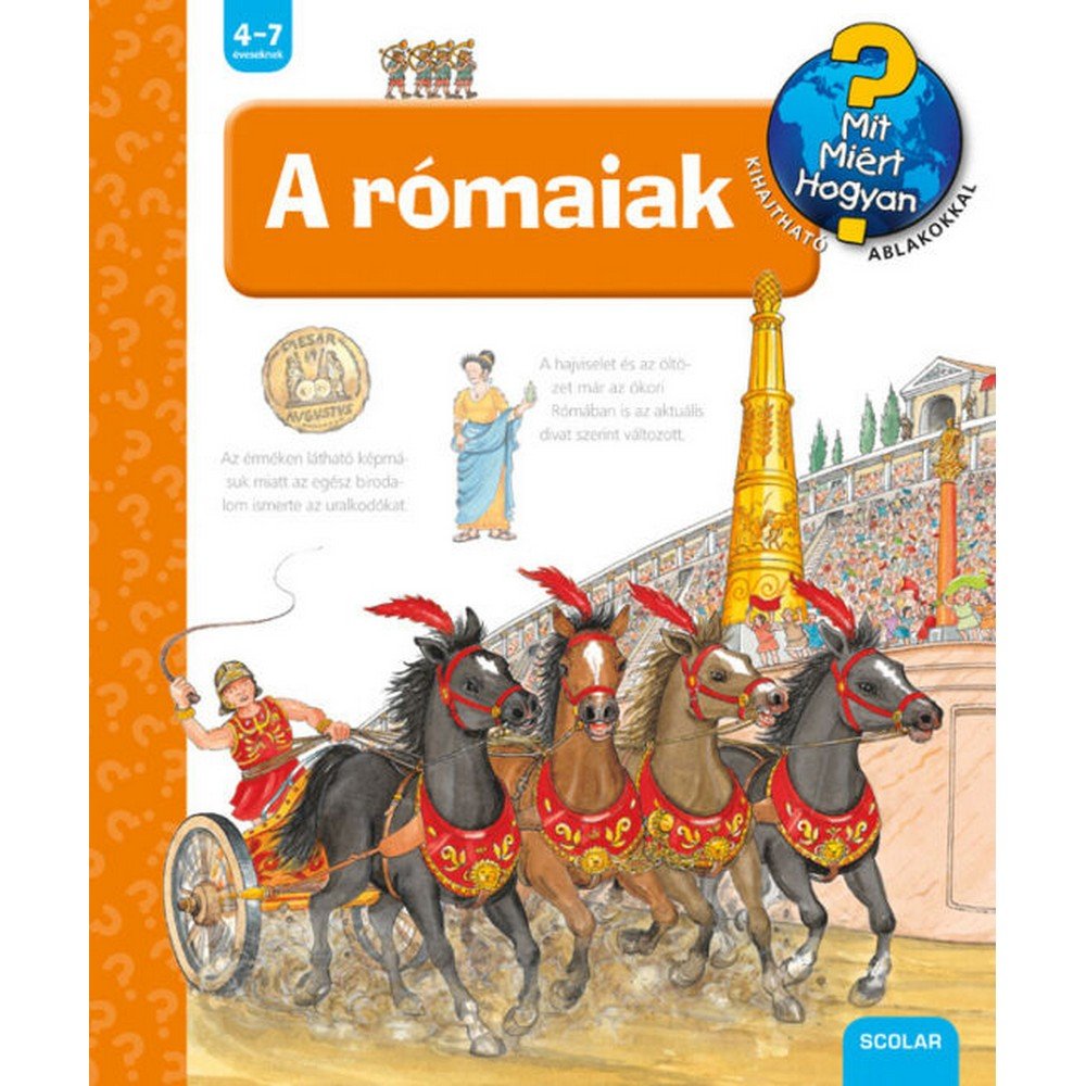 A rómaiak Mit? Miért? Hogyan? (43.) magyar nyelvű könyv
