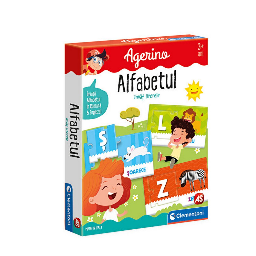 Agerino Alfabetul, joc educativ