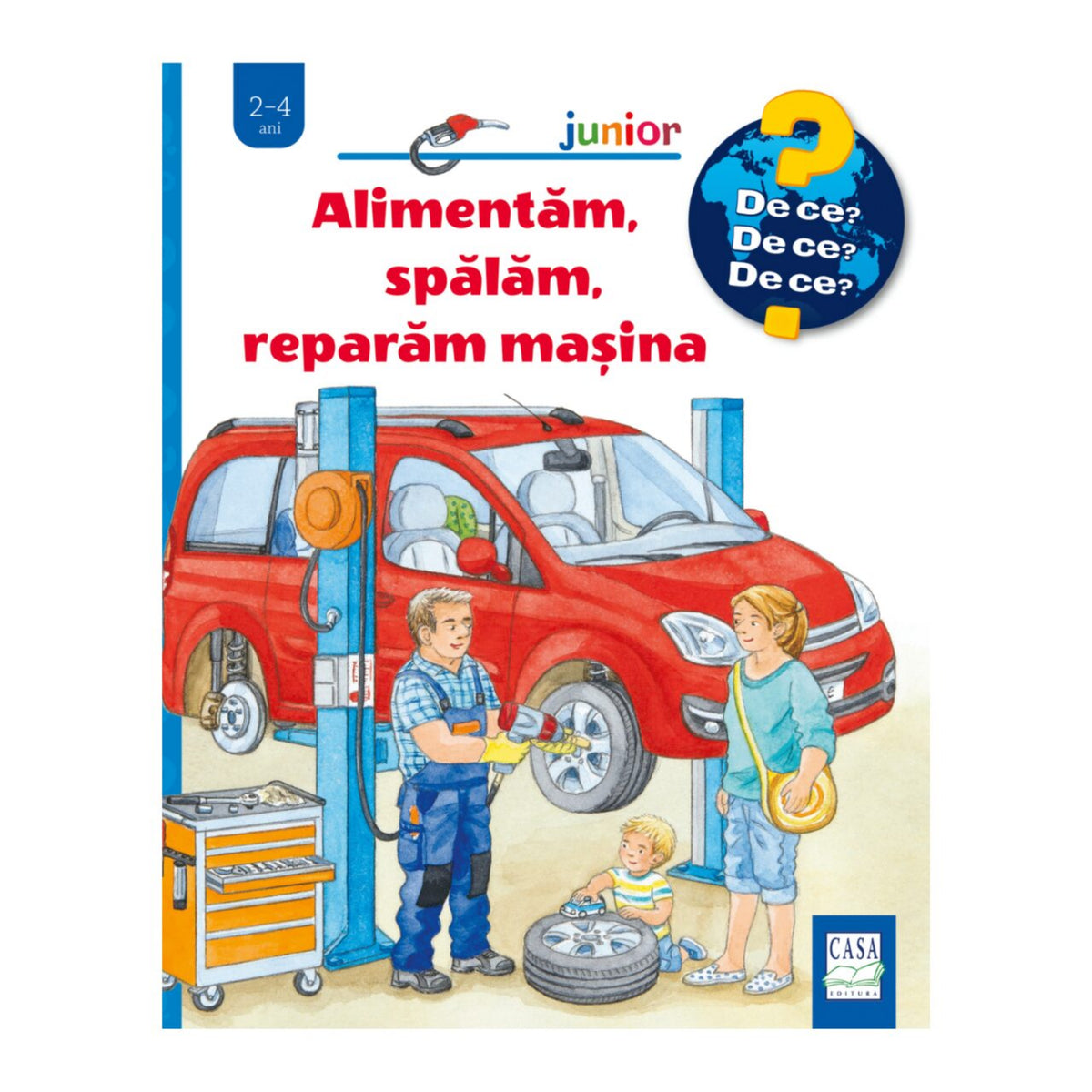 Alimentăm, spălăm, reparăm mașina román nyelvű könyv
