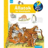 Állatok és kicsinyeik Mit? Miért? Hogyan? (12.) magyar nyelvű könyv
