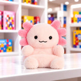 Aurora Palm Pals: Figurină de pluș axolotl roz, 13 cm