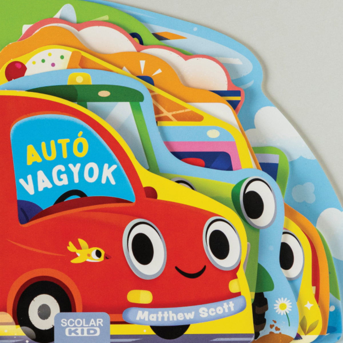 Autó vagyok, magyar nyelvű könyv