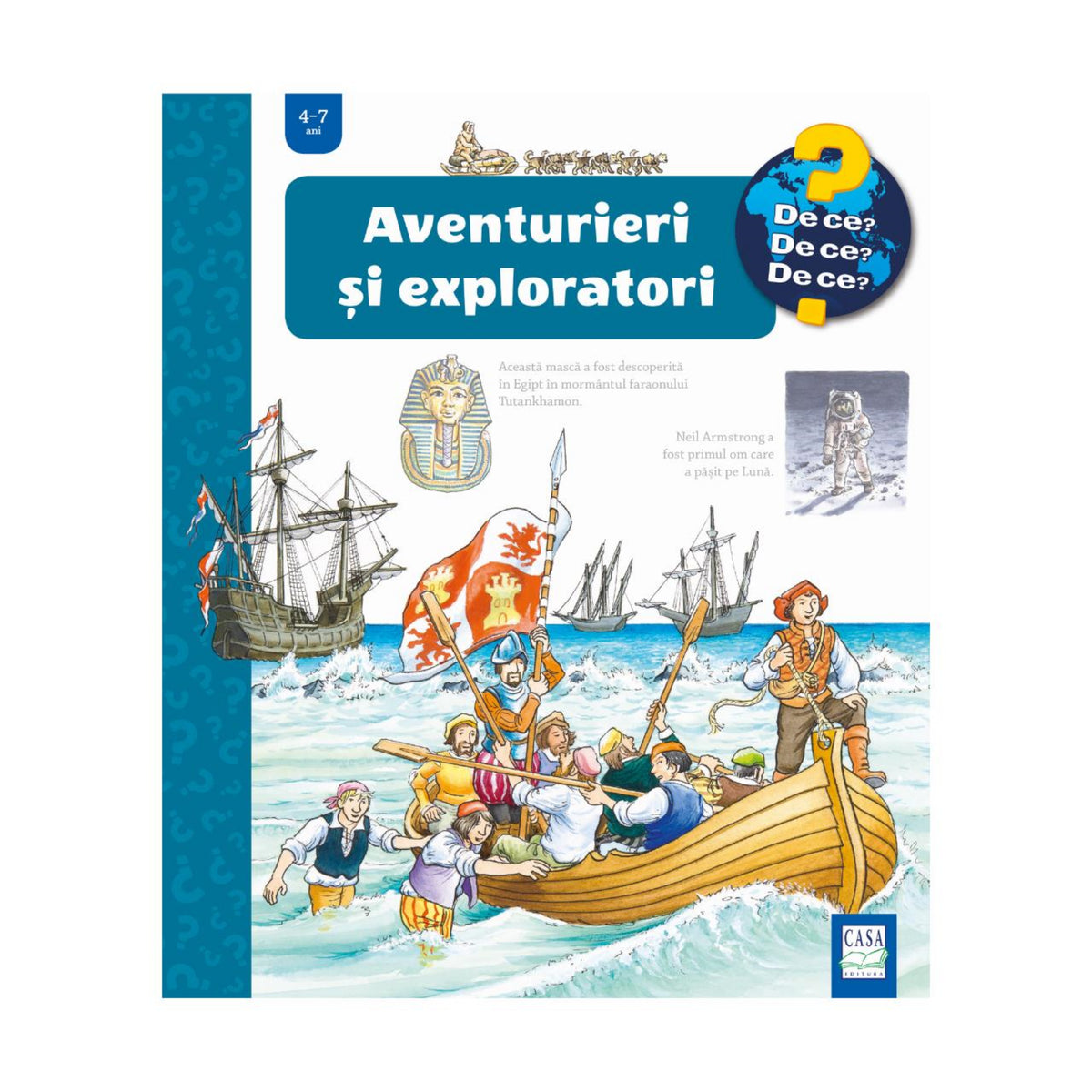Aventurieri și exploratori román nyelvű könyv