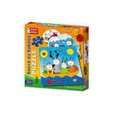 Bogyó és Babóca 6 darabos Puzzle kicsiknek