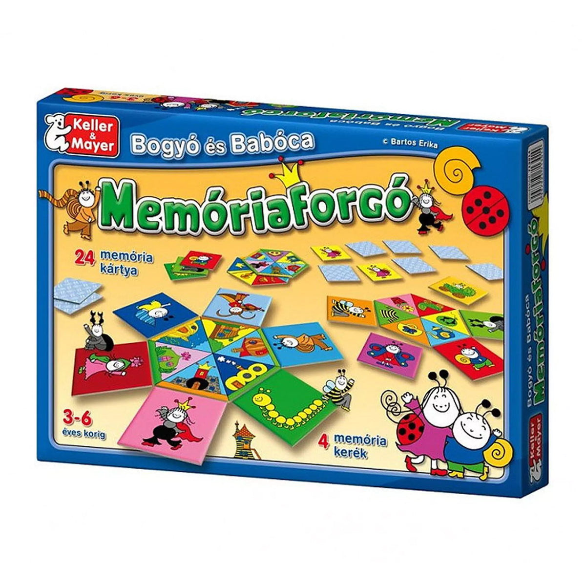 Bogyó és baboca Memoriaforgó magyar nyelvű társasjáték