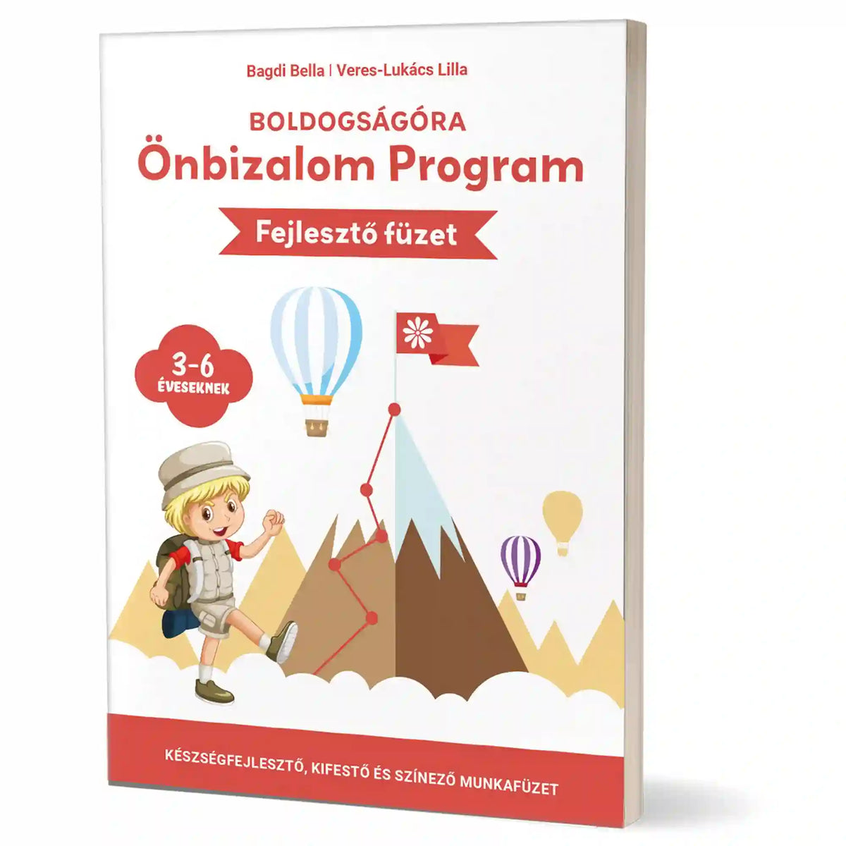 Boldogságóra Önbizalom Program 3–6 éveseknek, magyar nyelvű munkafüzet