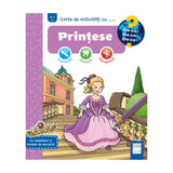 Carte de activități cu Prințese, román nyelvű foglalkoztató