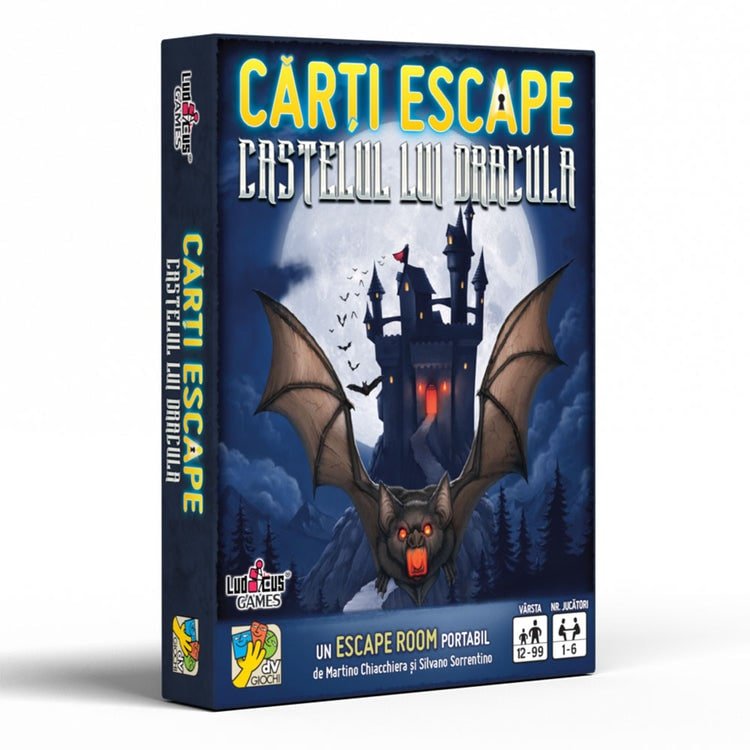 Carti Escape - Castelul lui Dracula - román nyelvű társasjáték
