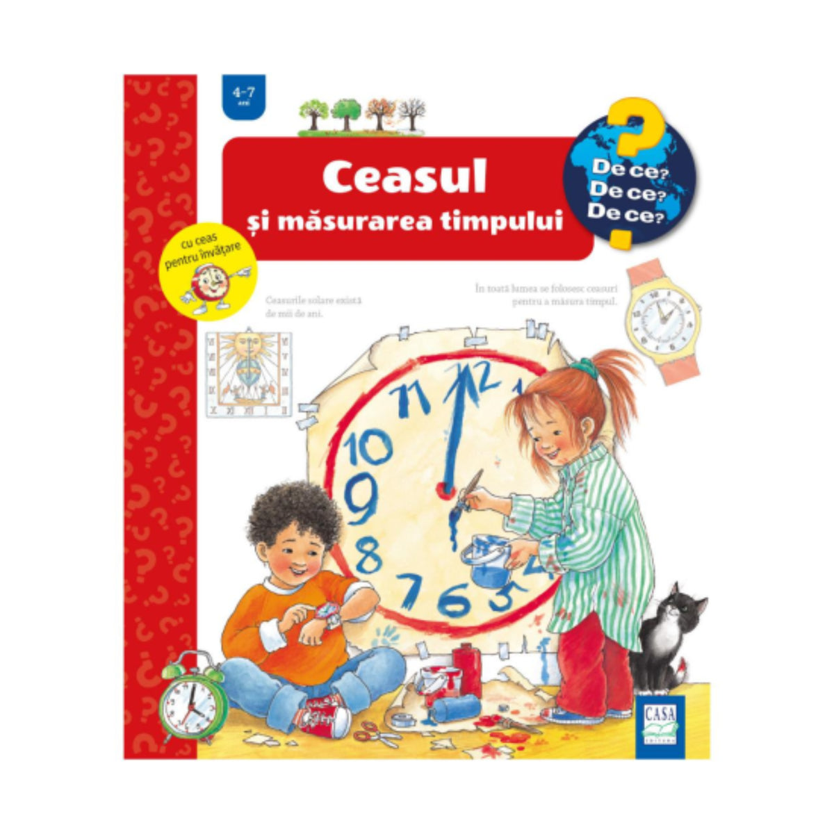 Ceasul și măsurarea timpului román nyelvű könyv