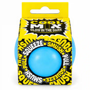 Cool Mix Glow in the Dark kék világító stresszlevezető labda – sárga-fekete csomagolásban