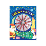 Crăciun colorat - román nyelvű  foglalkoztató