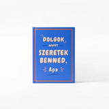 Dolgok, amiket szeretek benned, Apa (magyar kitölthető ajándékkönyv)