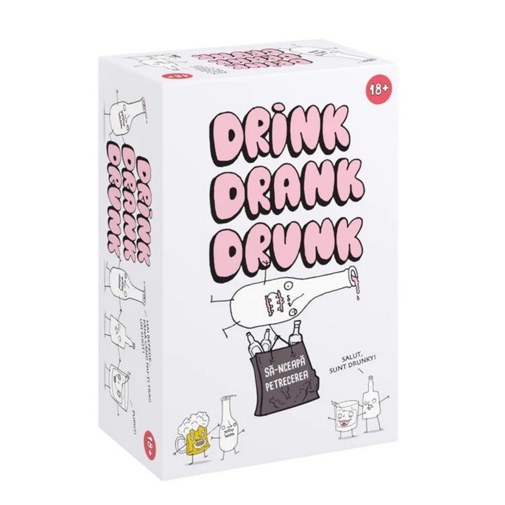Drink Drank Drunk - román nyelvű társasjáték