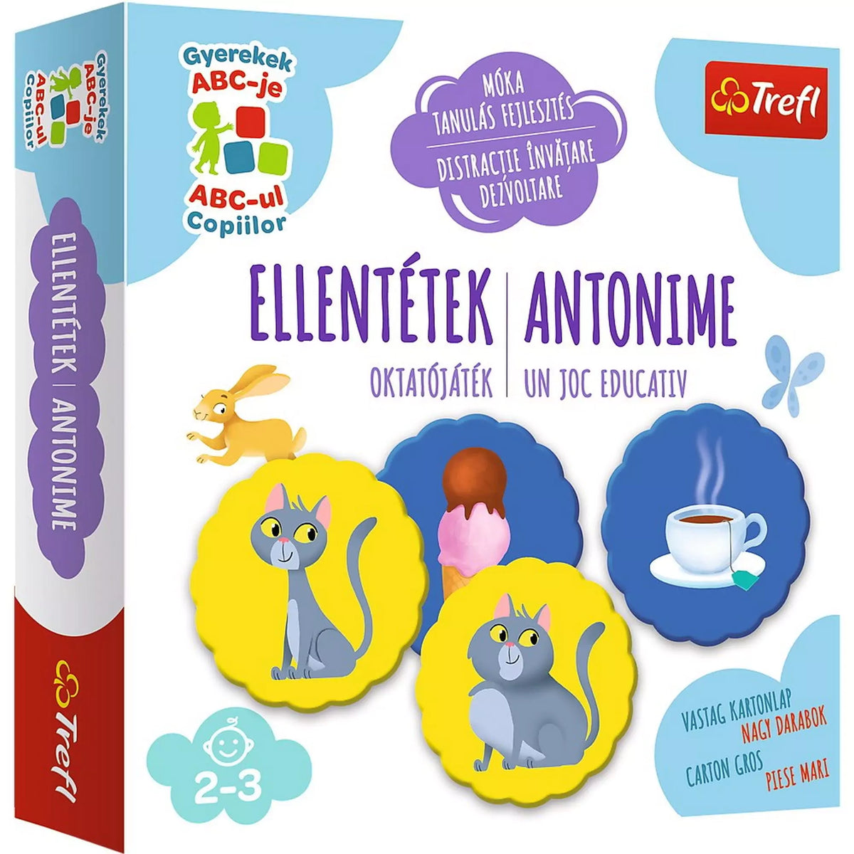 Ellentétek, többnyelvű társasjáték