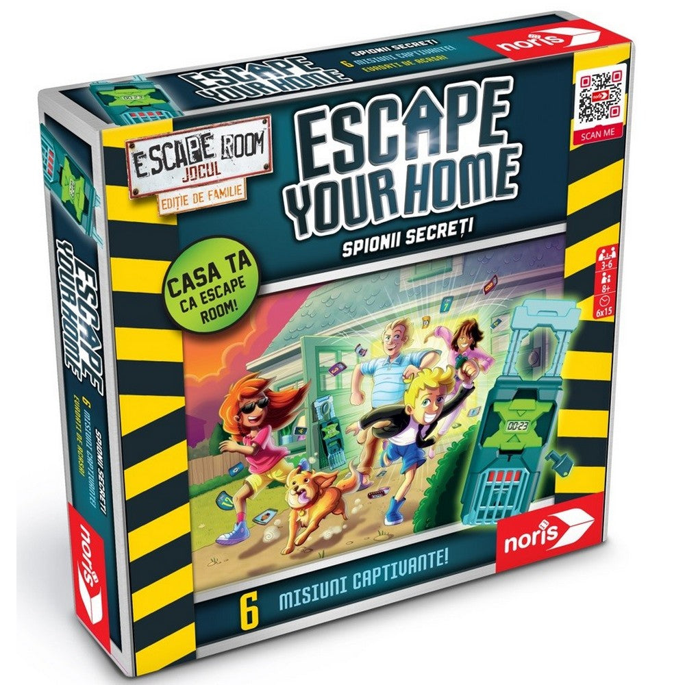 Escape Your Home: Spionii secreți román nyelvű társasjáték