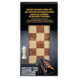 Fa sakk készlet, többnyelvű társasjáték