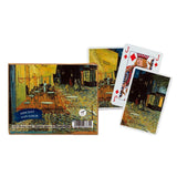 Francia kártya 2x55-ös készlet: Vincent Van Gogh Cafe Terrace at Night