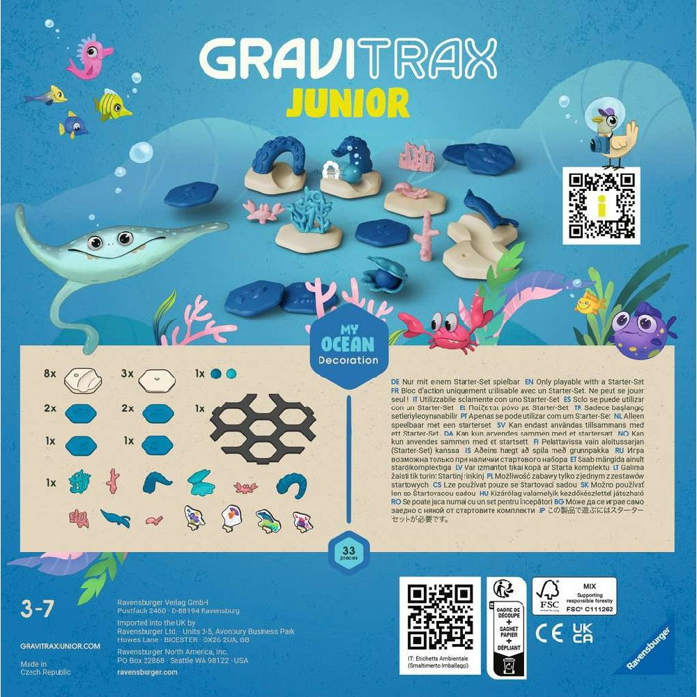 Gravitrax Junior - My Ocean kiegészítő készlet