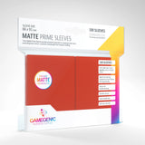 Gamegenic Matte Prime Sleeves Red (100 bucati)