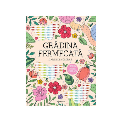 Grădina fermecată - Carte de colorat - kifestős könyv