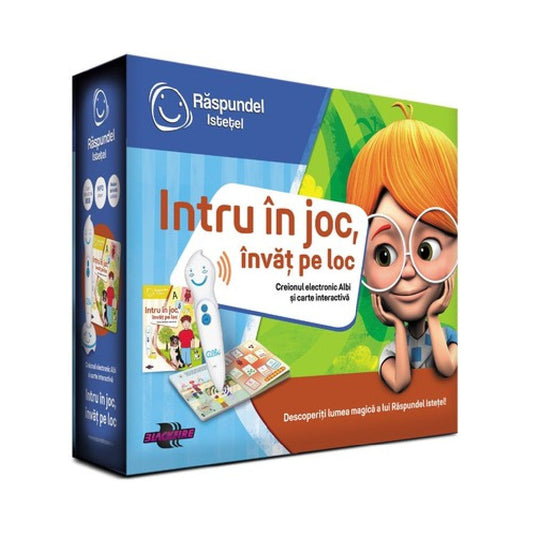 Răspundel Istețel - Set Intru în joc, învăț pe loc (creion+carte) - könyv