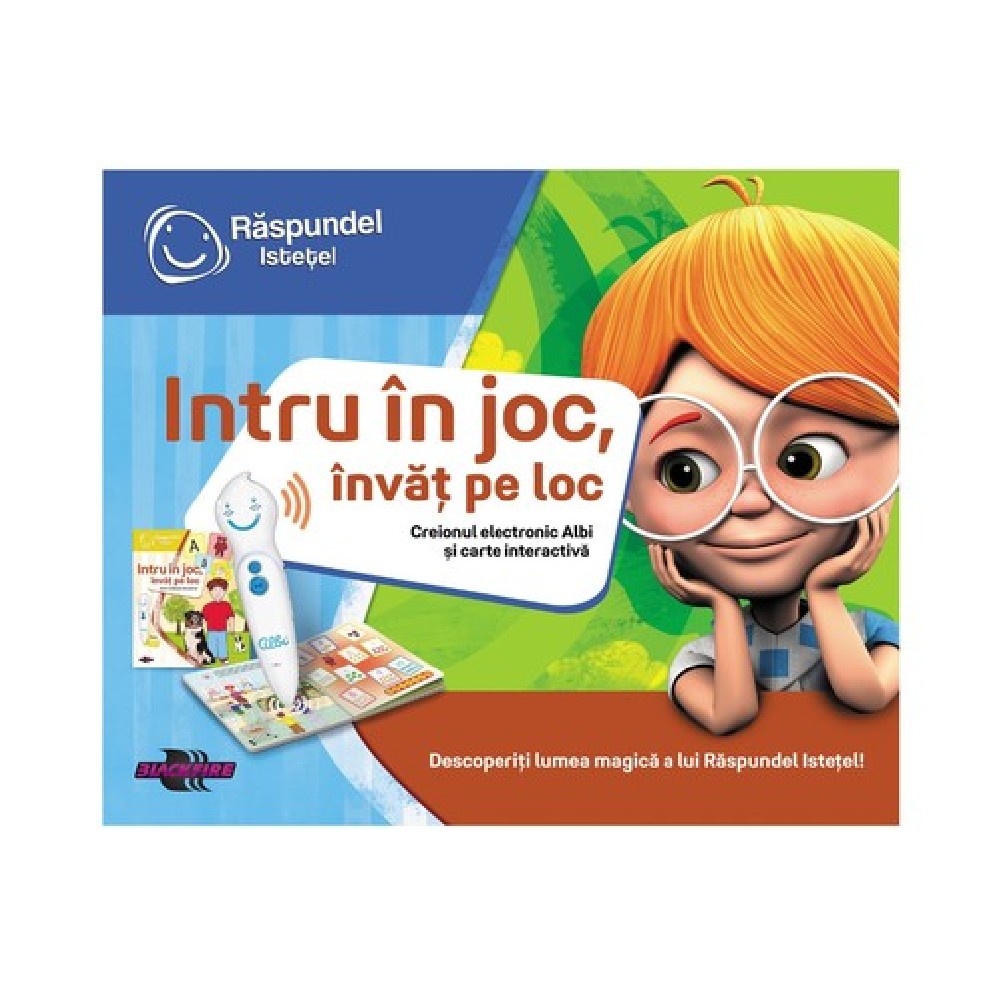 Răspundel Istețel - Set Intru în joc, învăț pe loc (creion+carte) - könyv