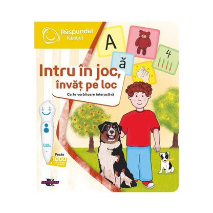 Răspundel Istețel - Set Intru în joc, învăț pe loc (creion+carte) - könyv