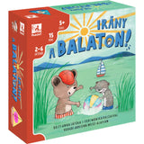 Irány a Balaton! magyar nyelvű társasjáték