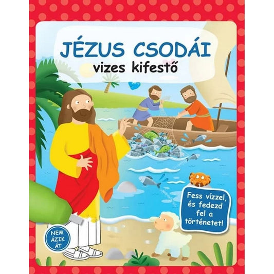 Jézus csodái – vizes kifestő