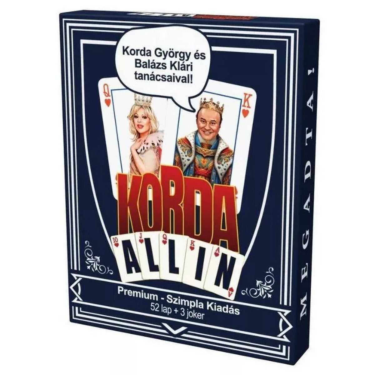 KORDA ALL IN, Prémium Francia kártya