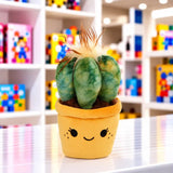Cactus în ghiveci: Figurina de pluș Cactus, 19-27 cm