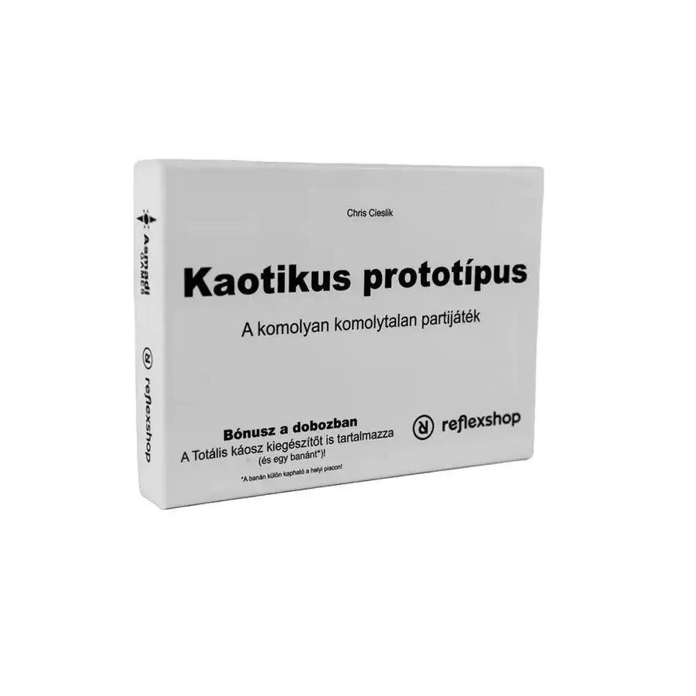 Kaotikus prototípus, magyar nyelvű társasjáték