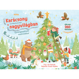 Karácsony a nagyvilágban magyar nyelvű matricás foglalkoztató