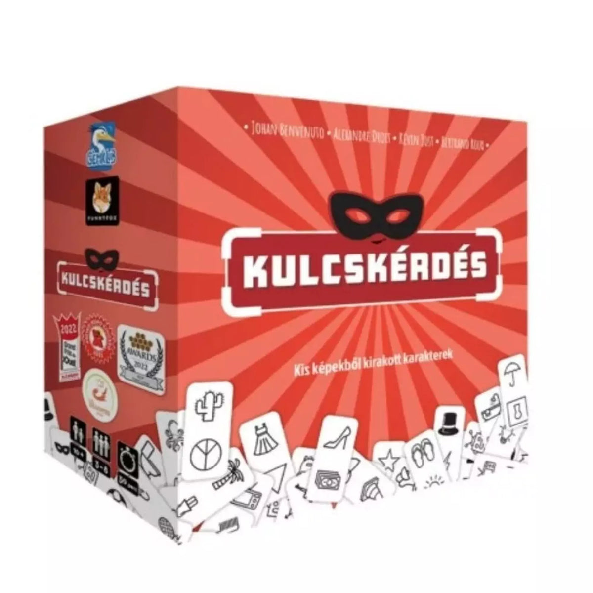 Kulcskérdés 2. kiadás magyar nyelvű társasjáték