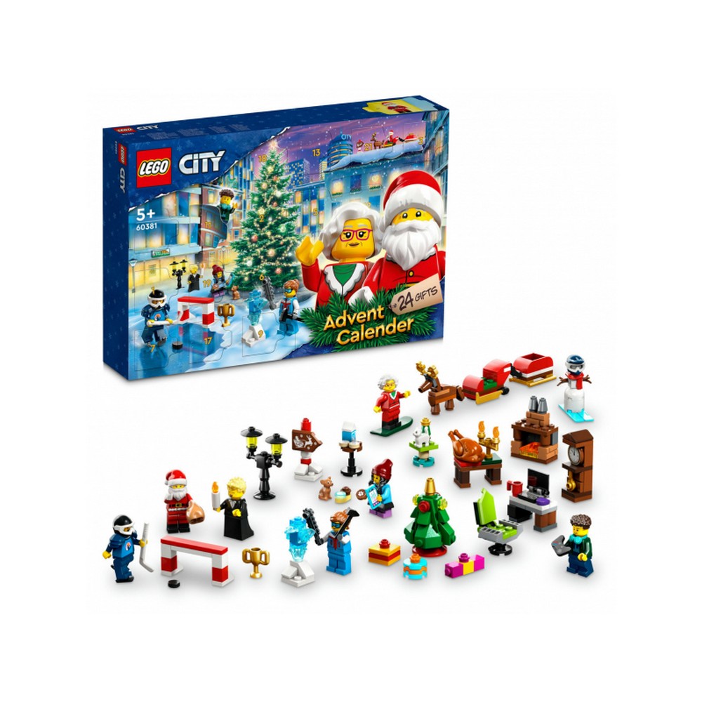 LEGO® City Adventi naptár 2023 60381 258 darabos