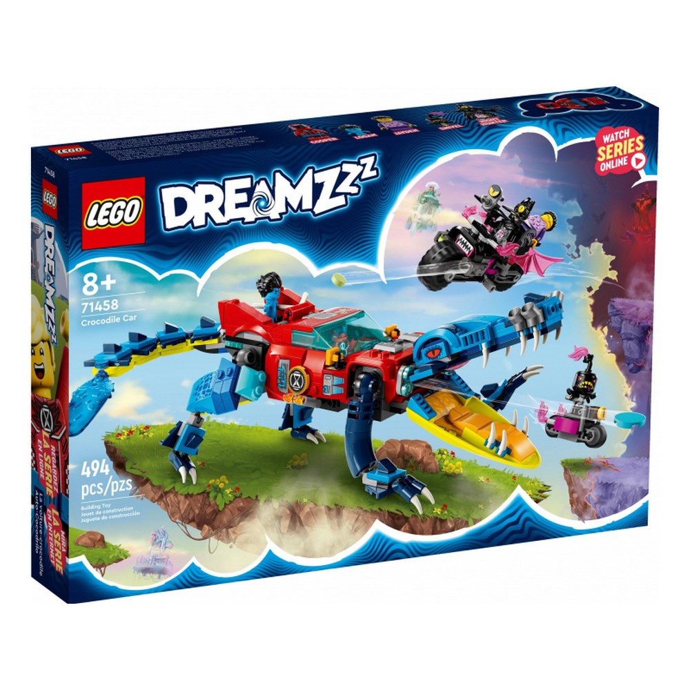 LEGO DREAMZzz Krokodil autó 71458 494 darabos