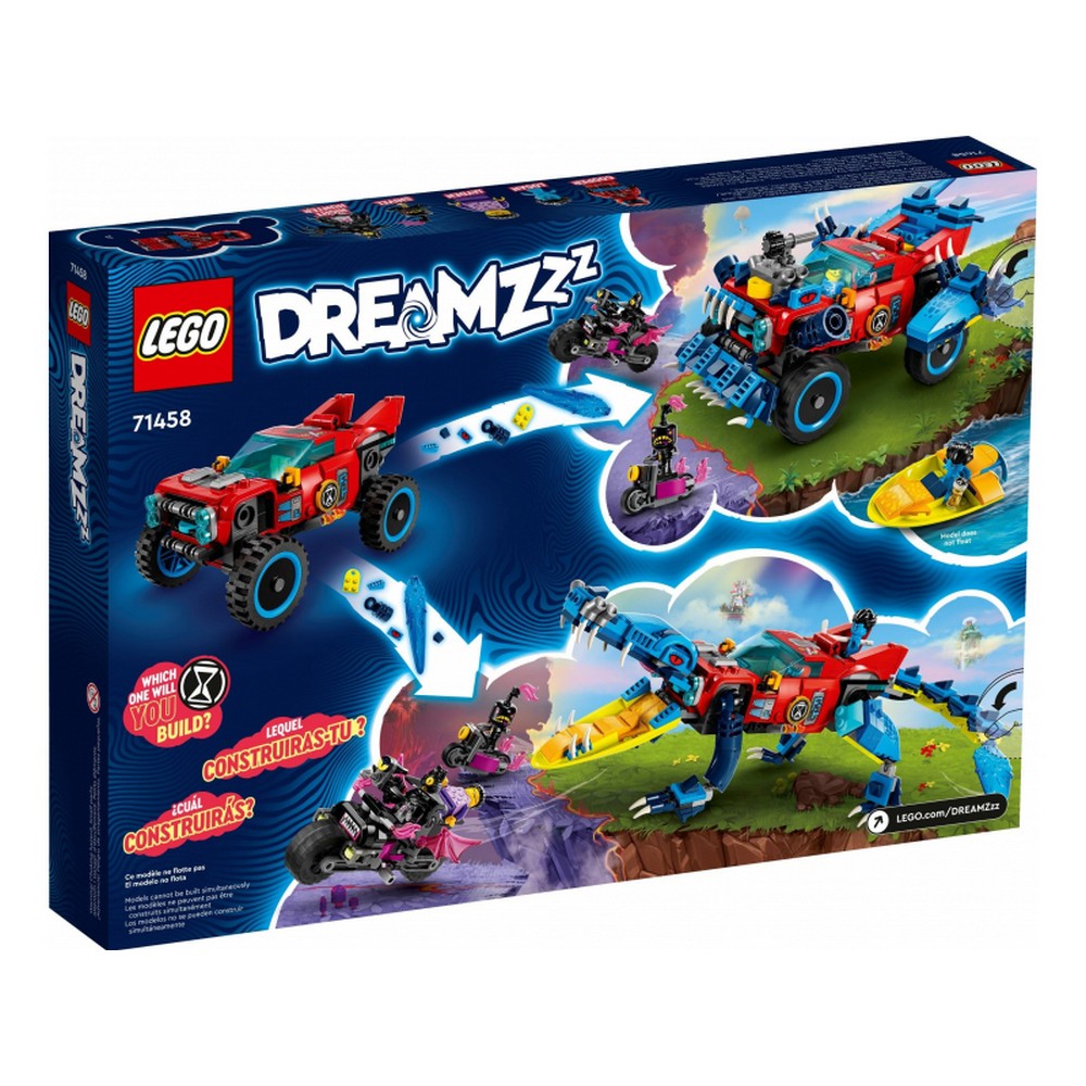 LEGO DREAMZzz Krokodil autó 71458 494 darabos